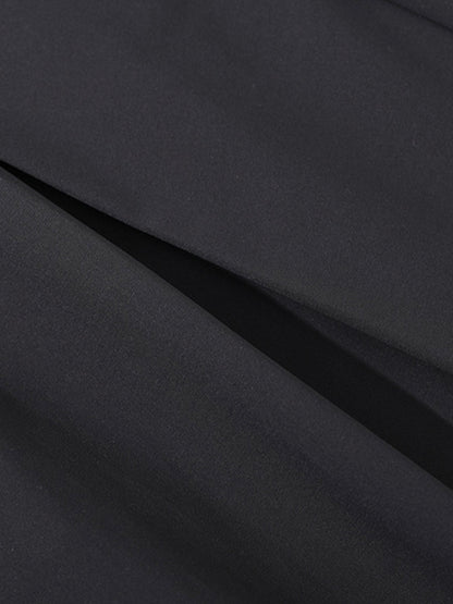 Distressed Painter's Jacket with Artistic Splatter Design 