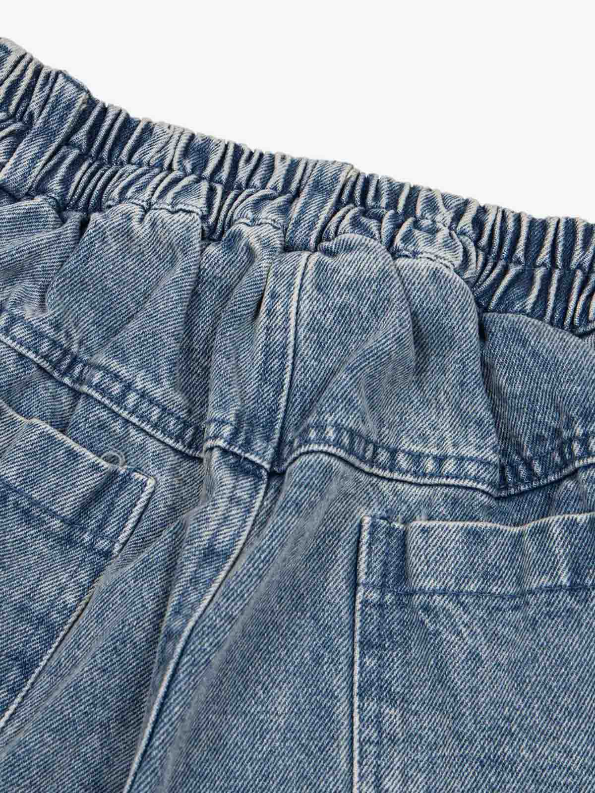 Hand-Painted Denim Jeans with Whimsical Designs for Women 