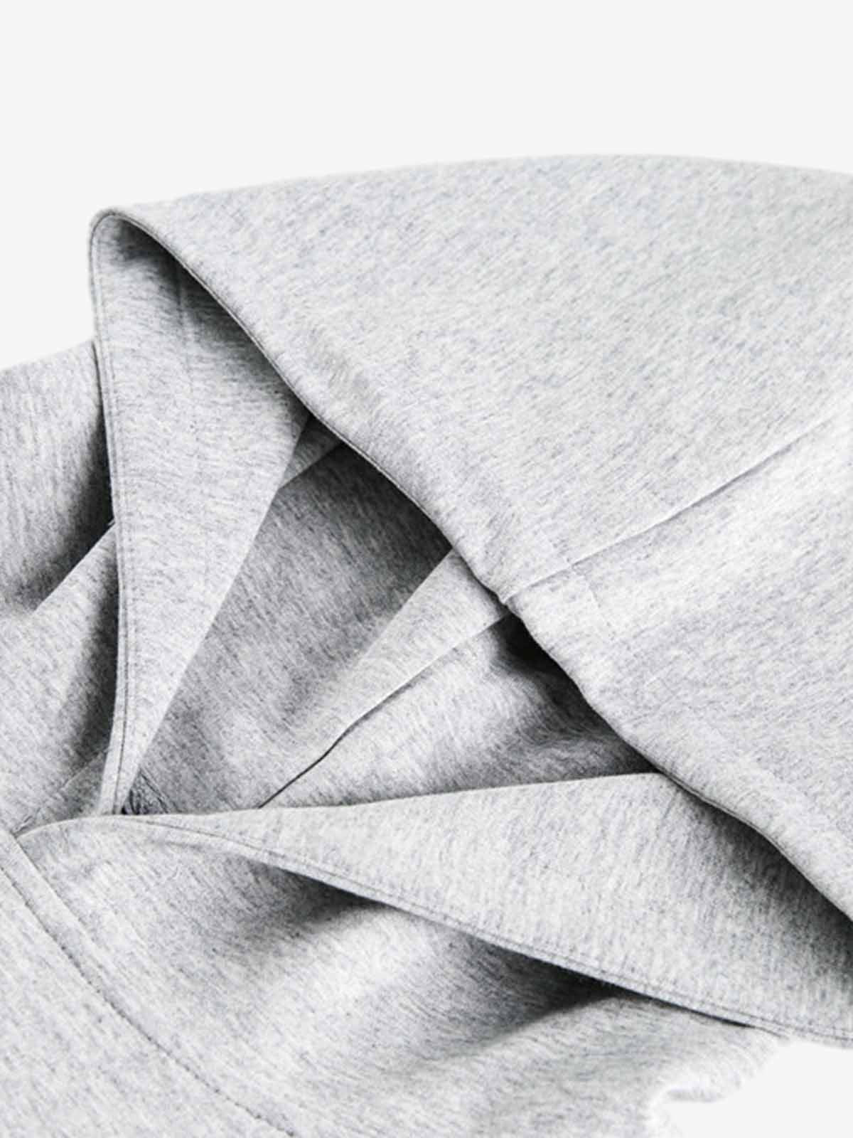 Clean Cut Asymmetric Seam Hoodie