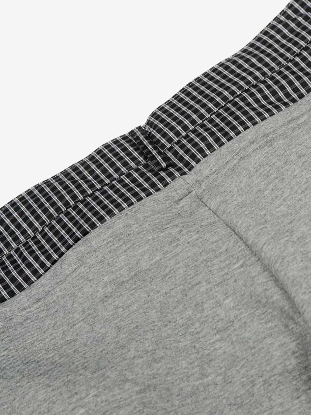 High-Waisted Wide-Leg Pants with Contrast Waistband 