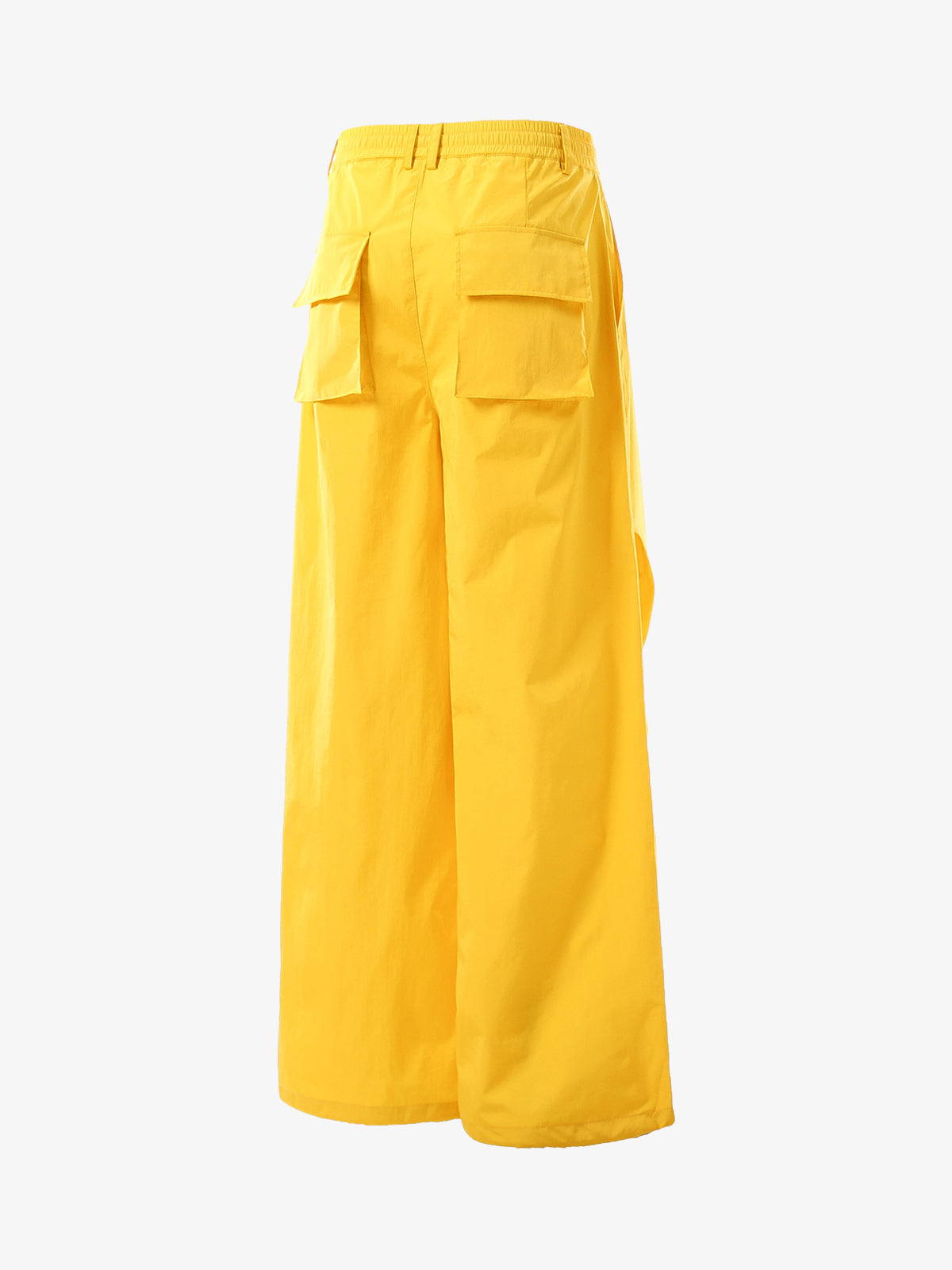 Vintage Drawstring Draped Embroidered Wide Leg Pants 