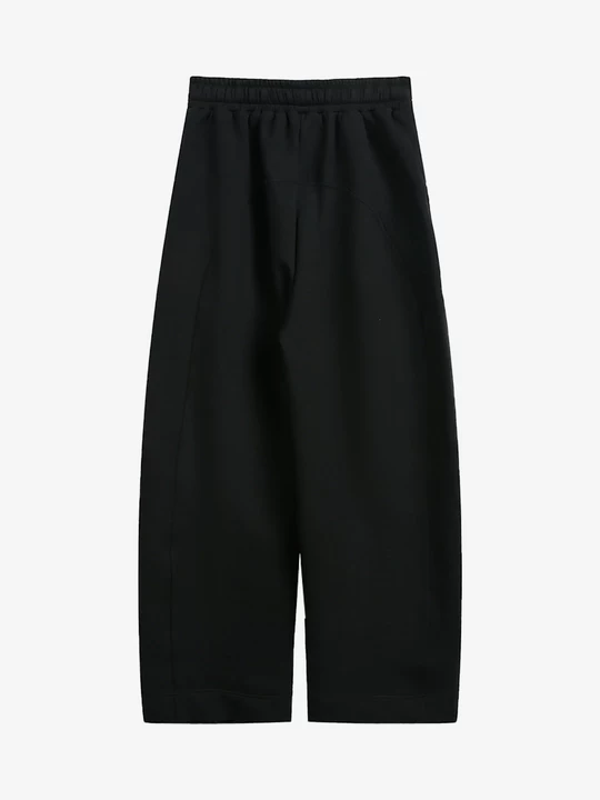 Deconstructed Split Drawstring Casual Sweatpants 