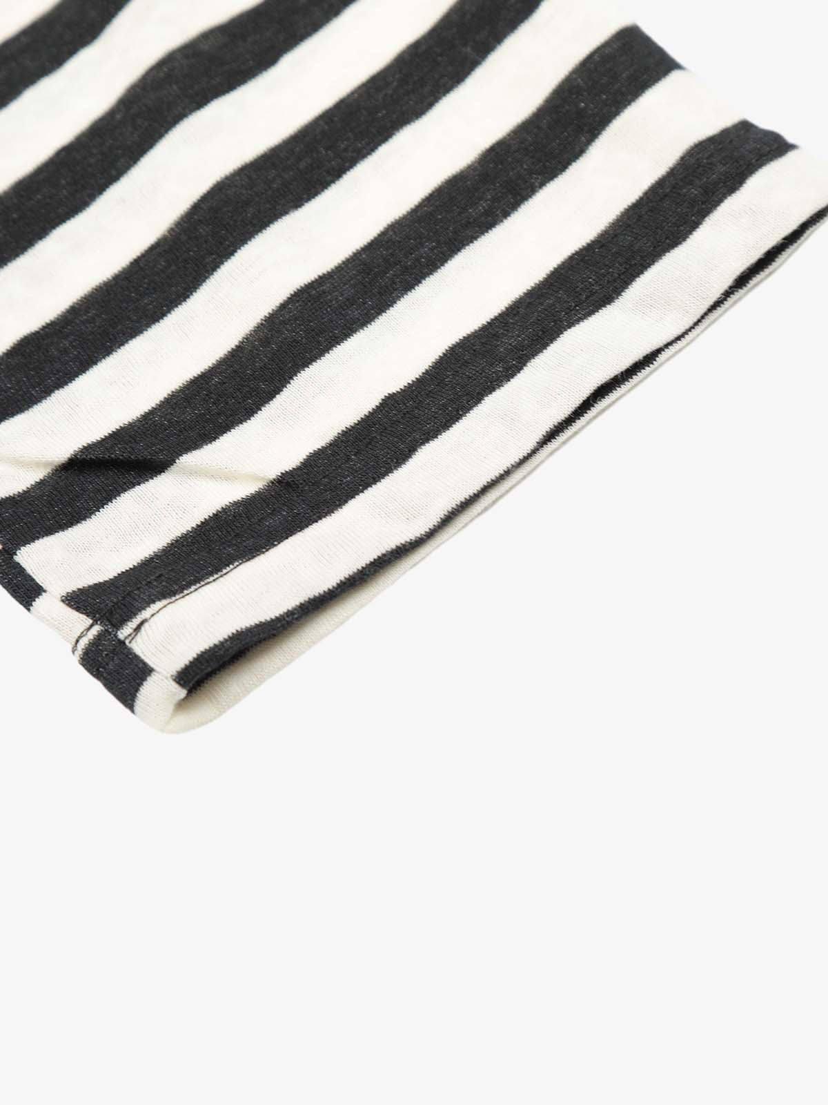 Cross Graphic Stripe Raglan Long Sleeve T-Shirt