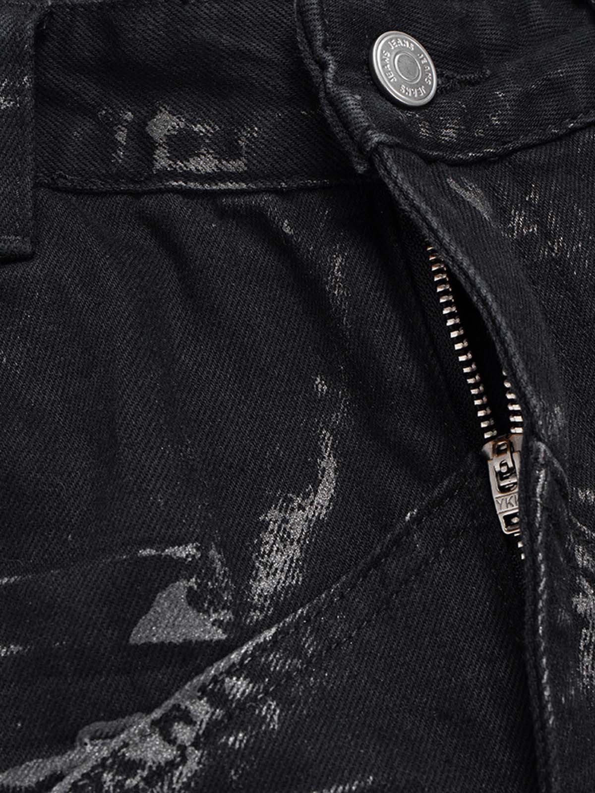 Stylish Star-Embellished Flared Jeans for Women - Perfect for Trendy Outfits 