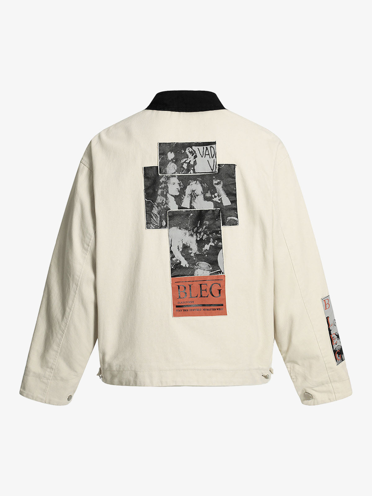 Street Washed Distressed Detroit Jacket 