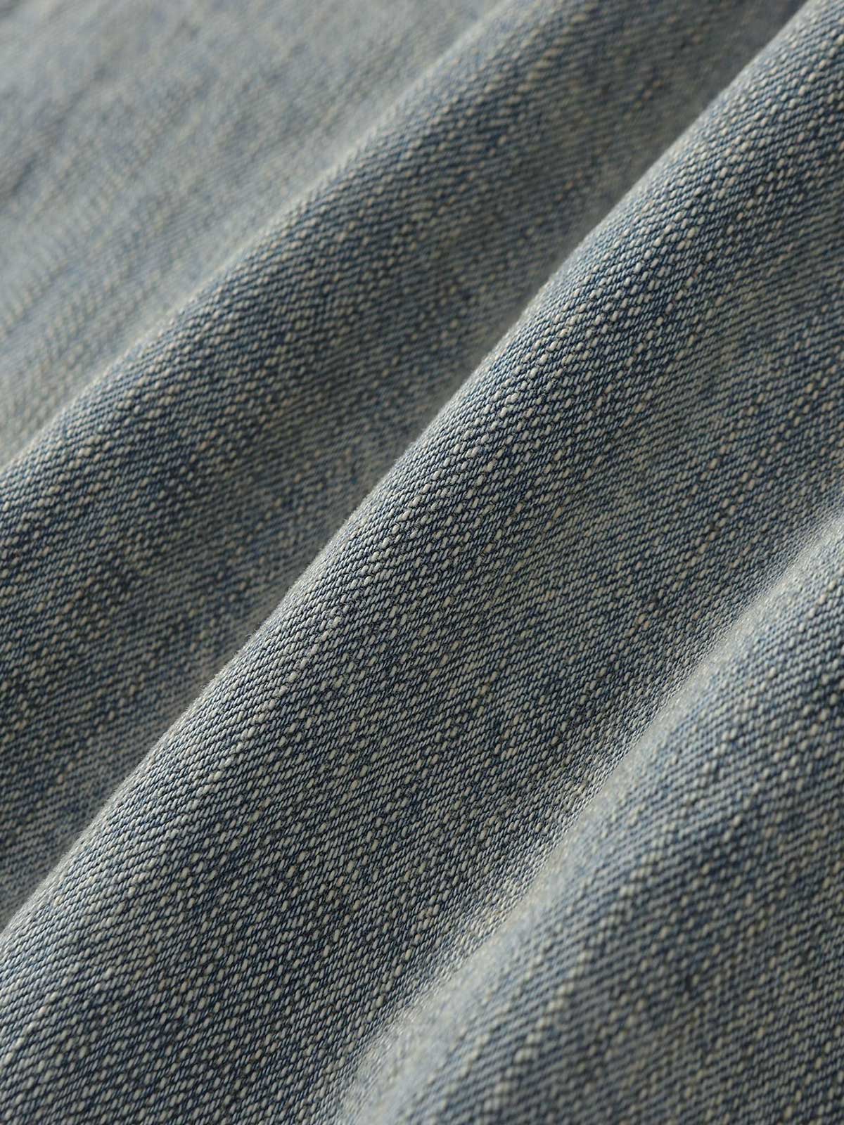 Retro Washed Totem Denim Jacket 