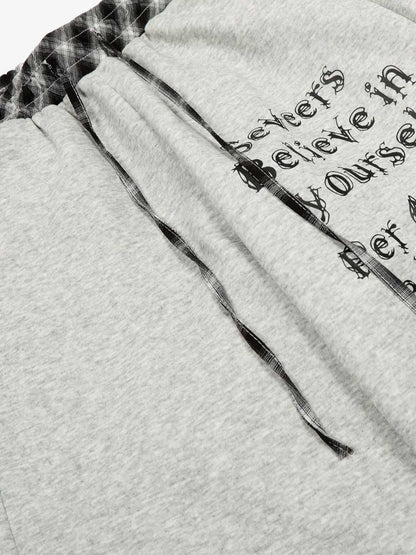 Stylish Loose-Fit Lounge Pants with Inspirational Quotes and Bold Lettering 