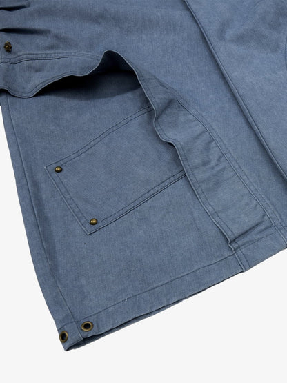 Black Denim Cargo Pants with Zippered Pockets Wide Leg High Waist Jeans?