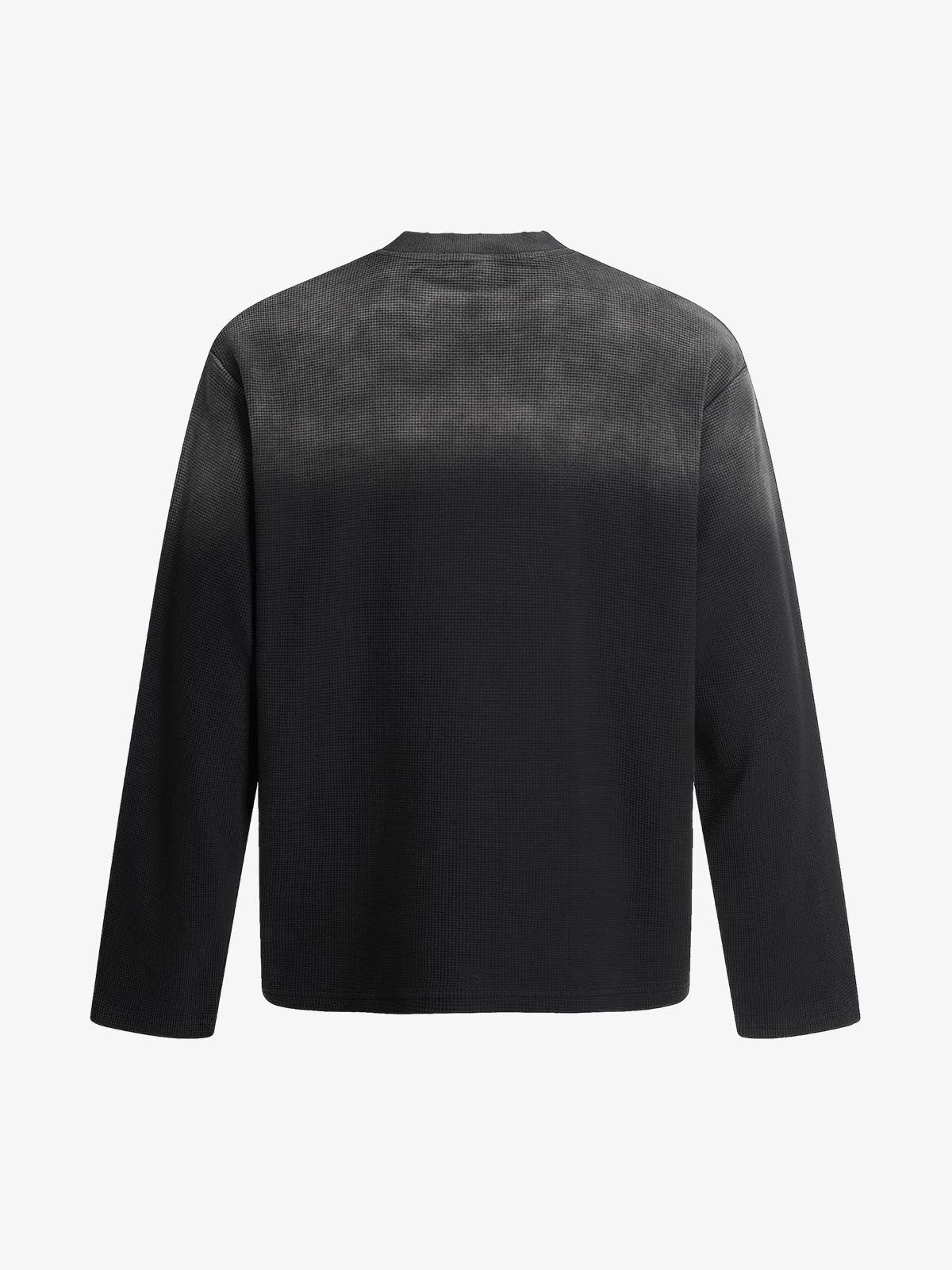 Portrait Pocket Ripped Long Sleeve T-Shirt 