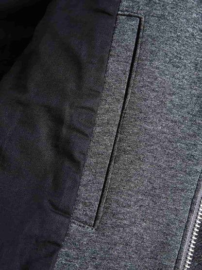 Winter Essential Bomber Jacket with Faux Fur Trimmed Hood 