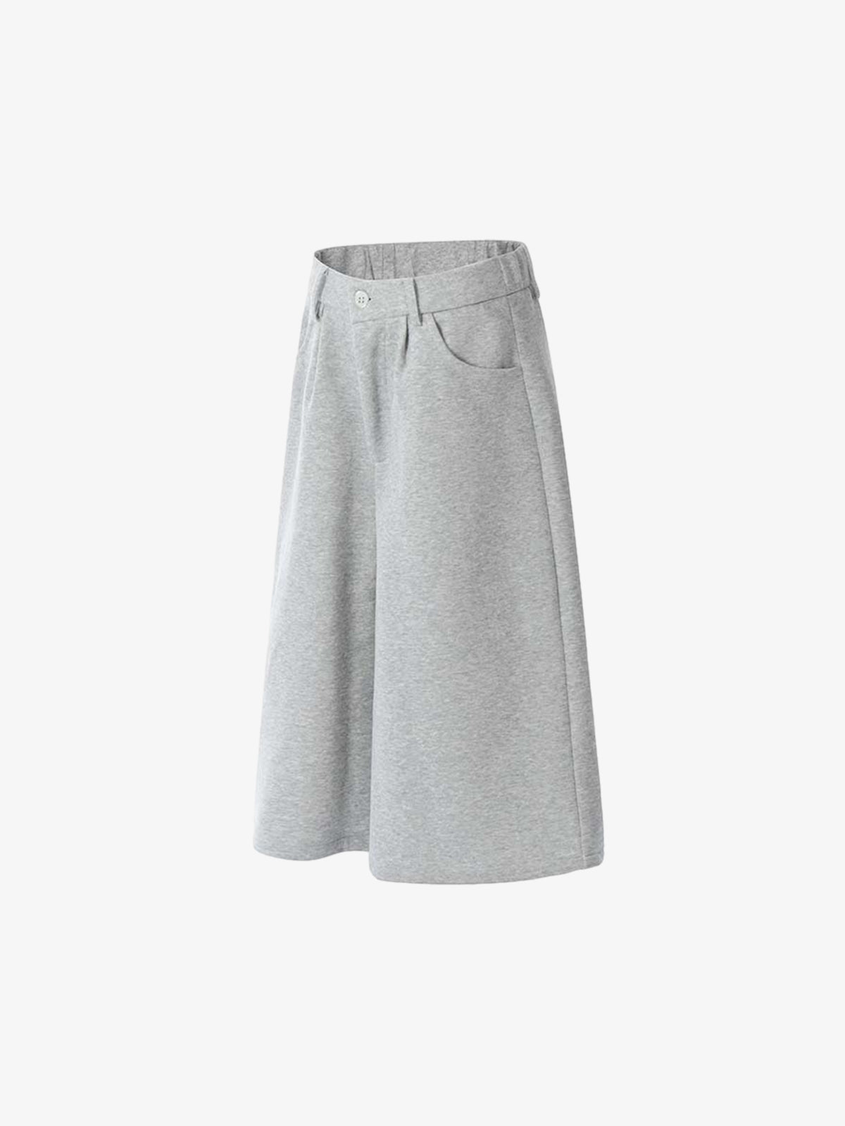 Cotton Blend Wide Leg Shorts for Women High Waist Comfortable Casual Summer Breezy Loose Fit Pants?