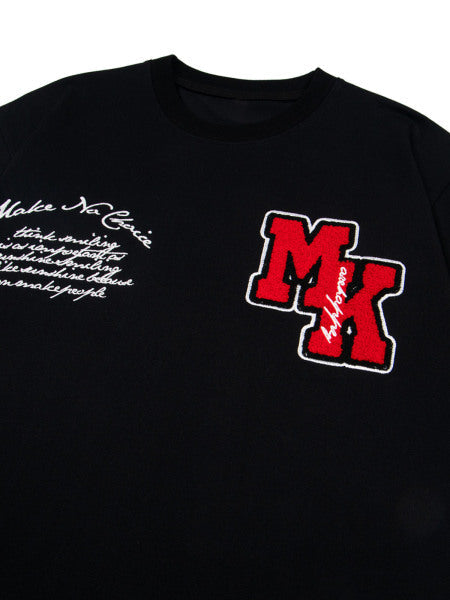 Heavy Embroidery Patch Embroidered T-shirt 