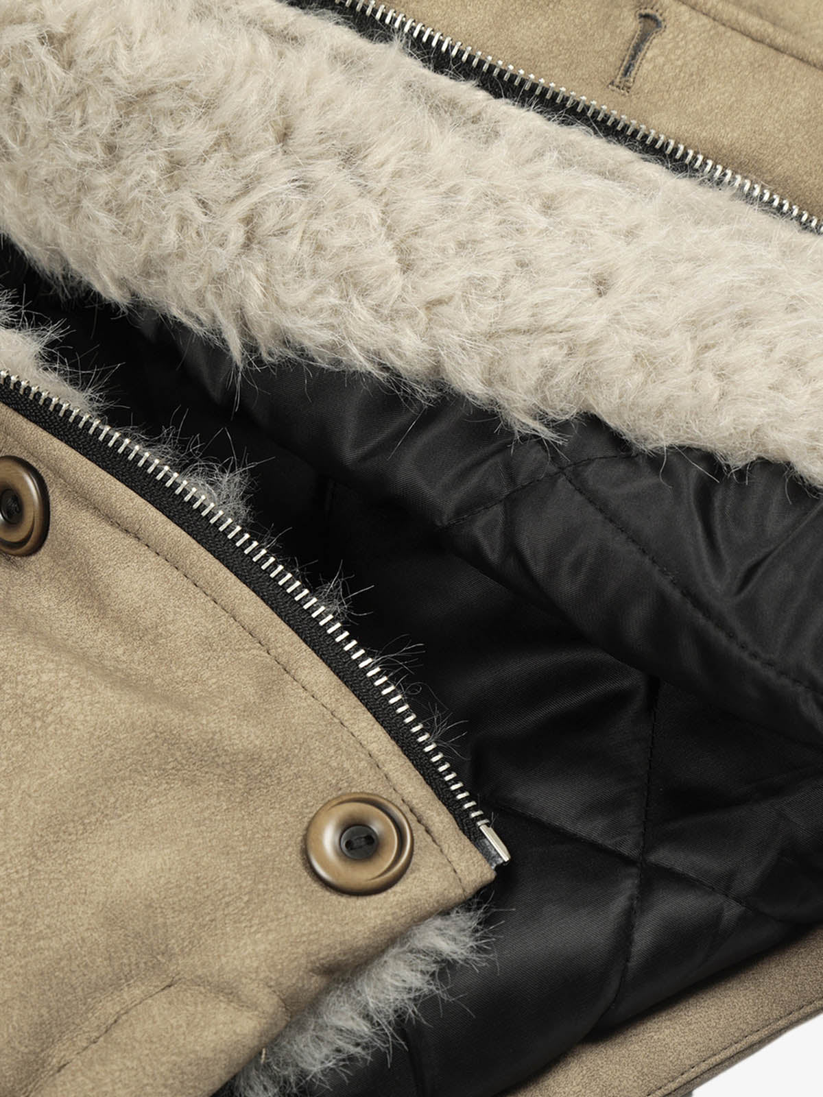 Quilted Puffer Jacket with Faux Fur Trim - Winter Essentials for Ultimate Warmth 