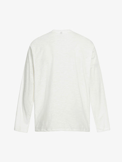 Abstract Leopard Tail Graphic Long Sleeve T-Shirt