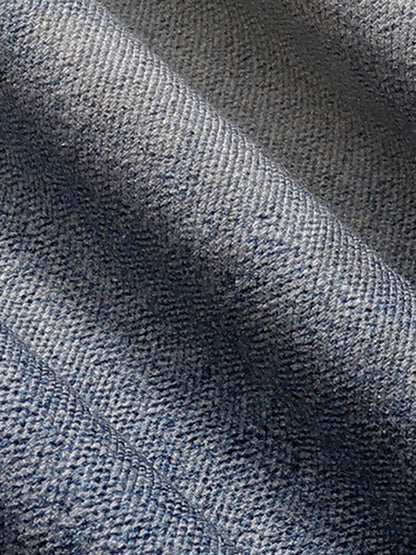 Street Chain Pendant Deconstructed Jeans 