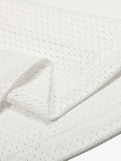 Sporty Mesh Jersey with Bold Number Design for Active Wear 