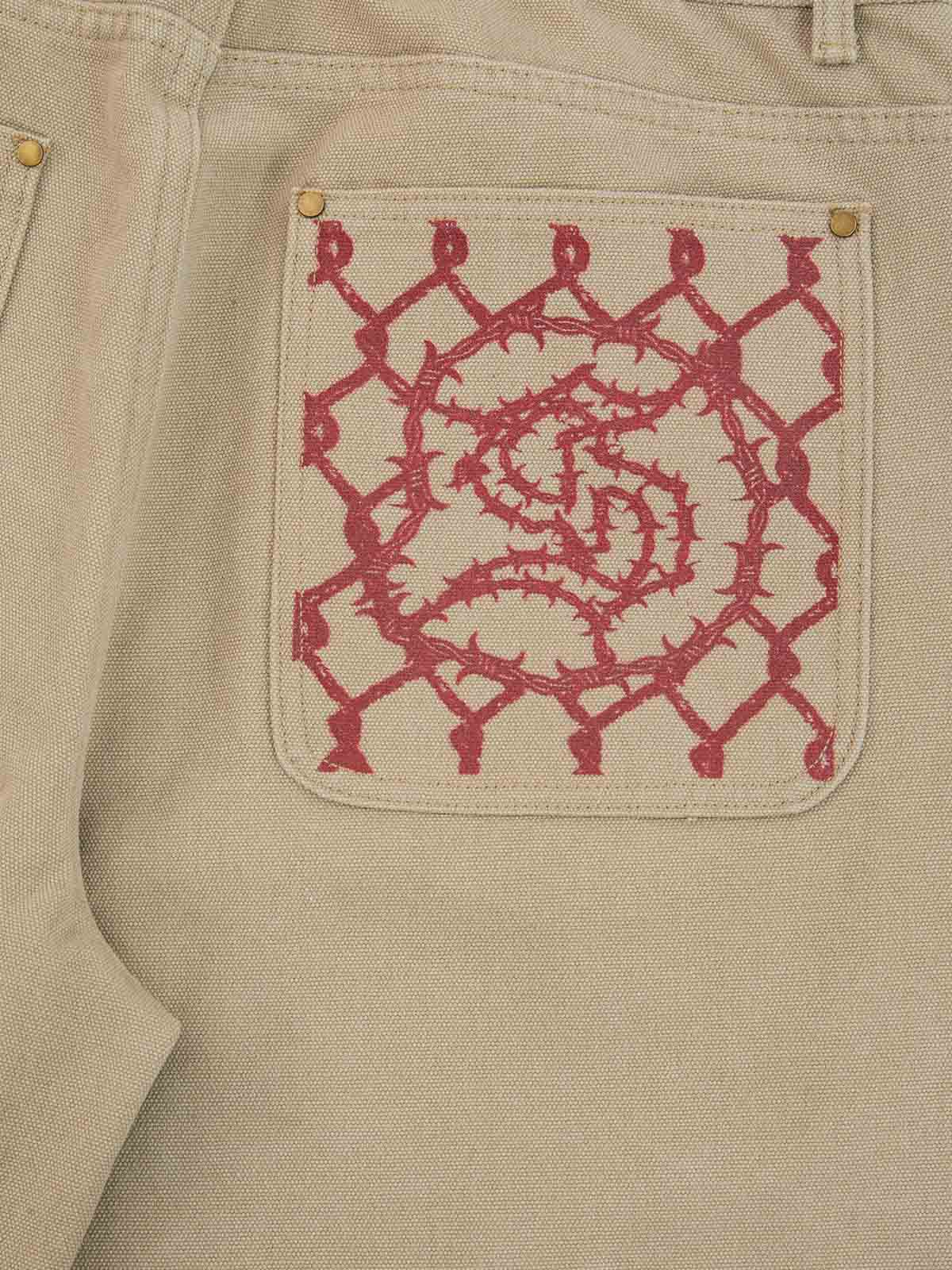 Supermade Multi-Element Appliqu¨¦ Patchwork Denim Suit?