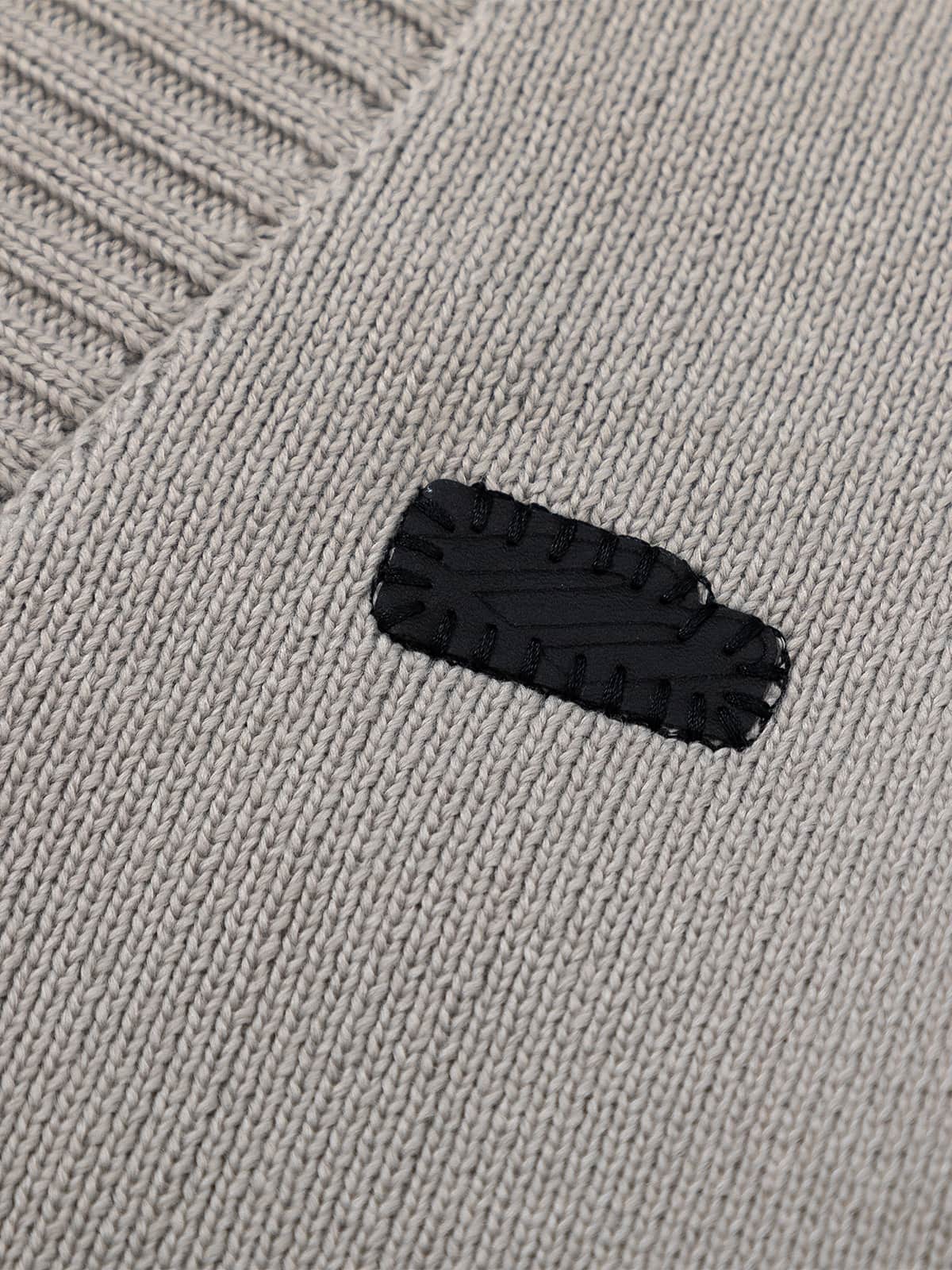 Cotton Blend Oversized V-Neck Cardigan Sweater for Men and Women 