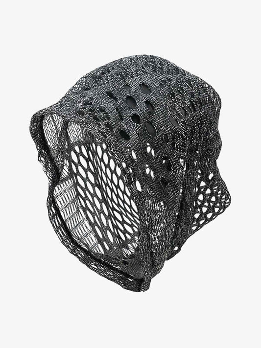 Retro Mesh Hollow Breathable Pile Hat 