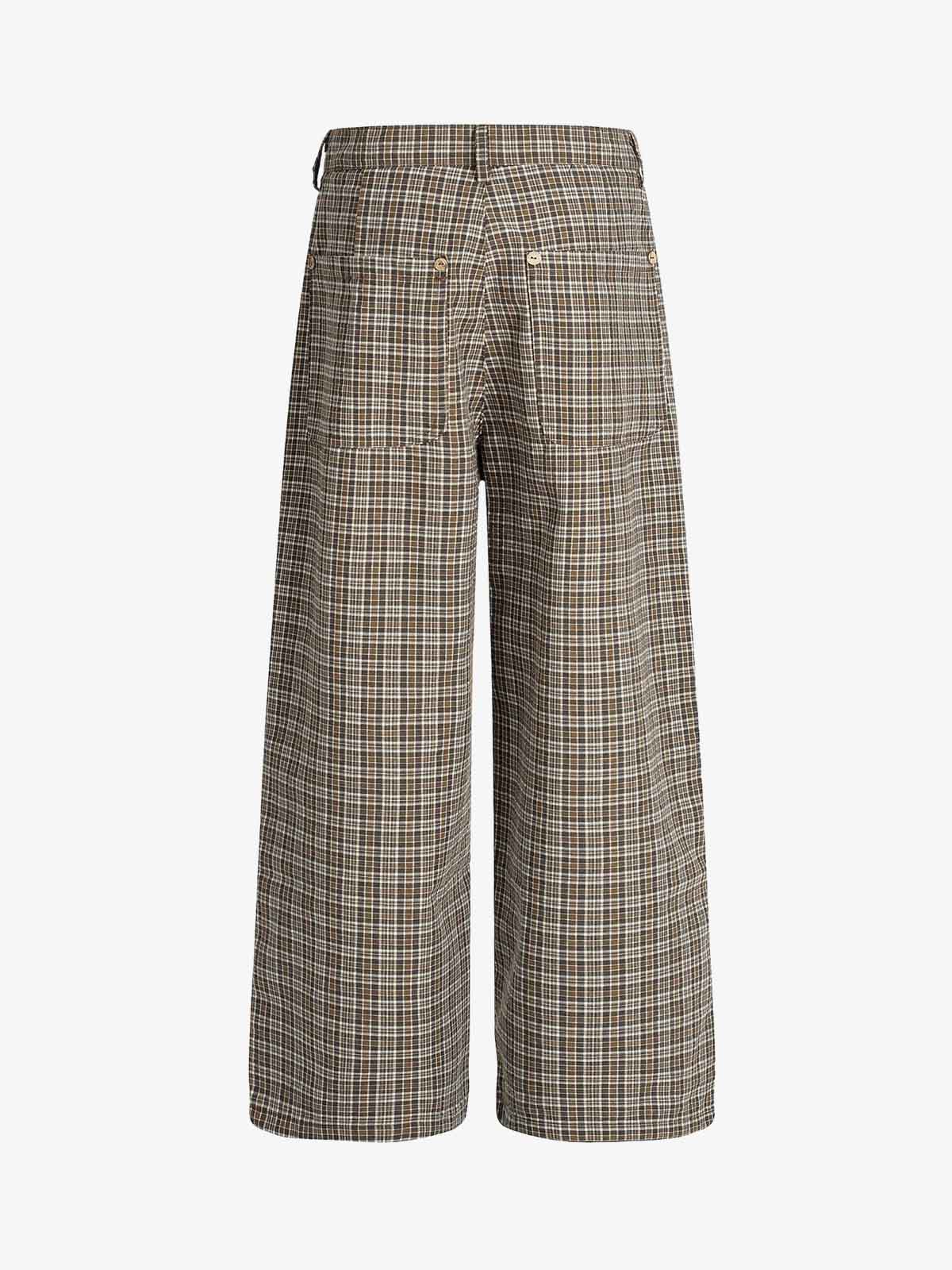 Wide-Leg Cargo Pants with Multiple Pockets for Urban Style 