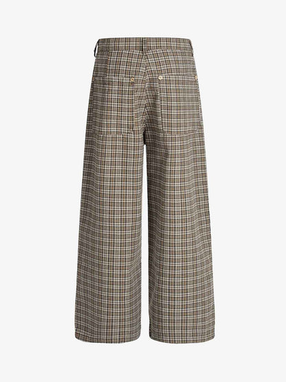 Wide-Leg Cargo Pants with Multiple Pockets for Urban Style 