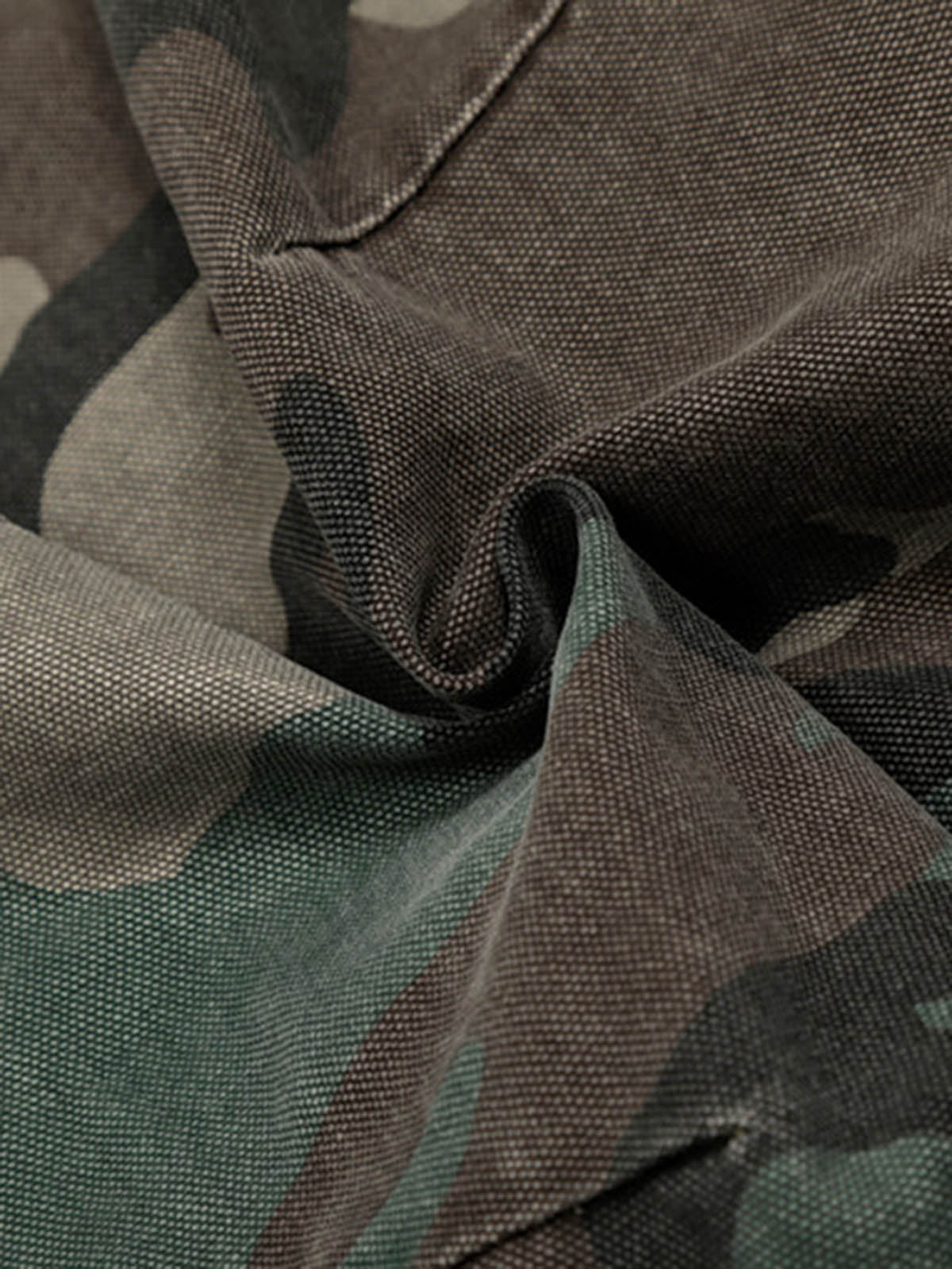 Camouflage Print Jacket - Perfect for Outdoor Adventures and Casual Wear 