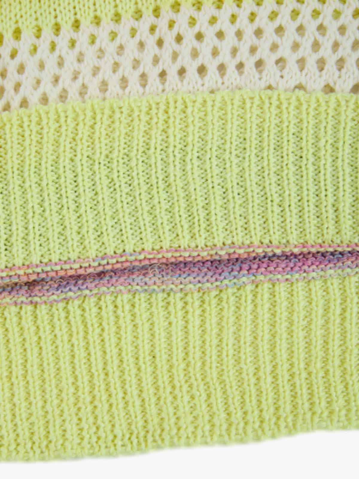 Knitted Striped Polo Shirt for Kids with Colorful Horizontal Patterns and Breathable Design 