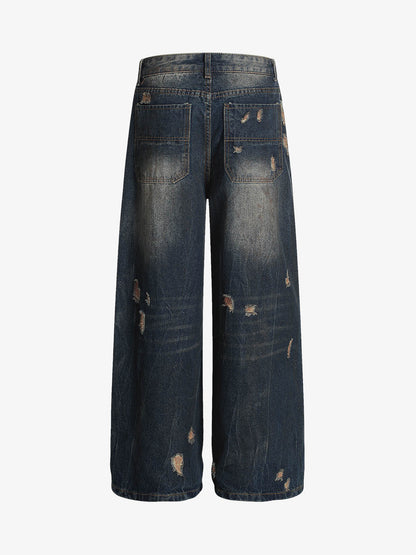 Vintage High Street RO Washed Ripped Jeans 