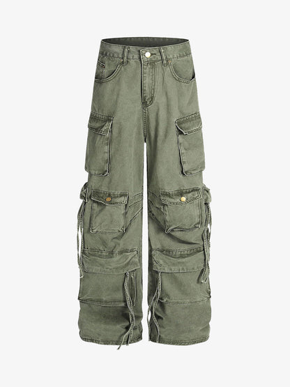 Multi-Pocket Cargo Pants for Men - Stylish and Functional Design 
