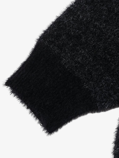 Stylish Butterfly Graphic V-Neck Sweater for Women 