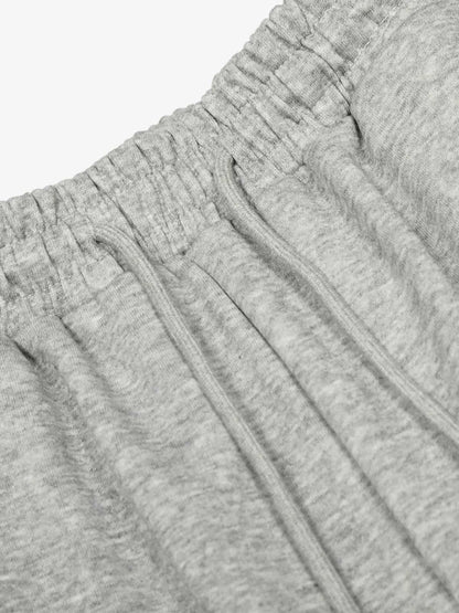 Stylish Wide-Leg Sweatpants with Patriotic Heart and Number Patch Design 