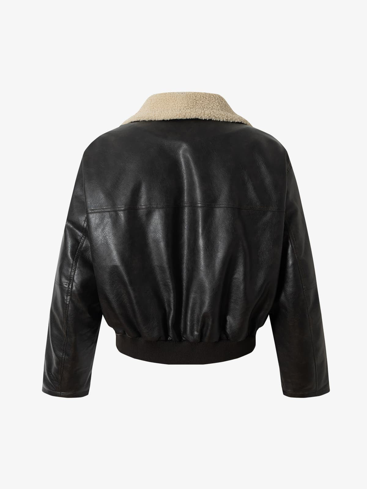 Stylish Aviator Jacket with Faux Fur Collar - Perfect for Casual and Fashionable Looks 