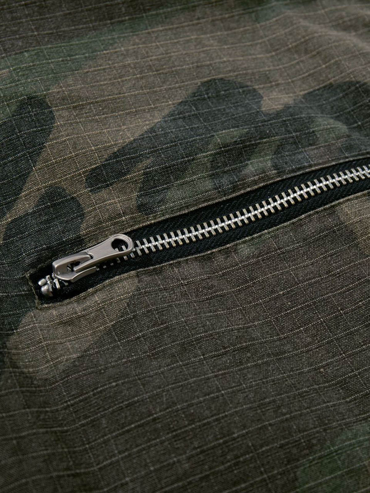 Camouflage Bomber Jacket with Detachable Hood - Perfect for Casual and Outdoor Adventures 