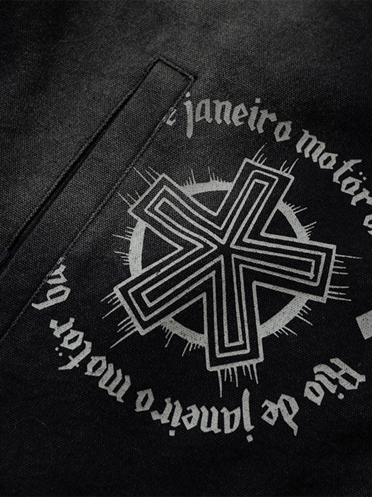 Thesupermade Spray-dyed Gradient Multi-layered Print Jacket 