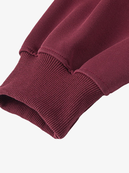 Gradient Print Lapel Long-sleeved Sweatshirt 