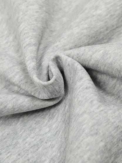 Stylish Graphic Hooded Jacket with Faux Fur Trim - Perfect for Casual and Trendy Looks 