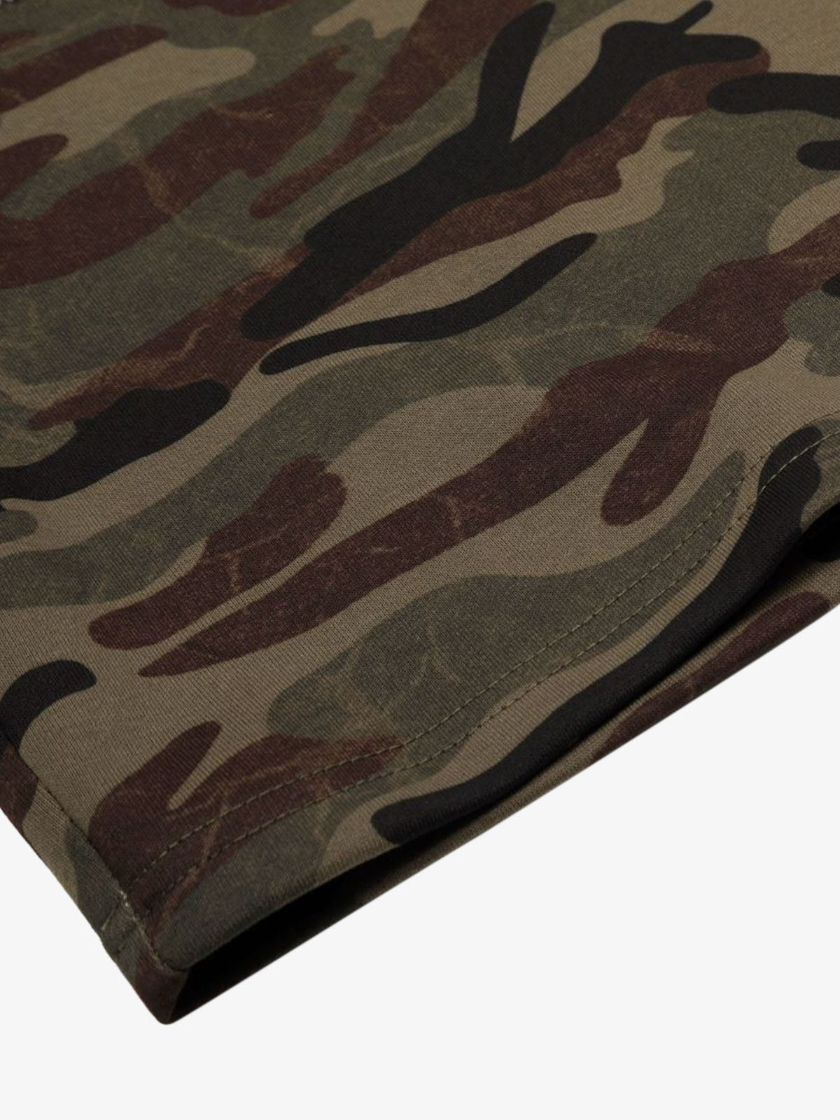 Camouflage Embroidered Casual Shorts 