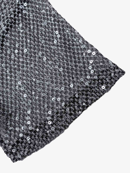 Glitter Niche See-through Mesh T-shirt 