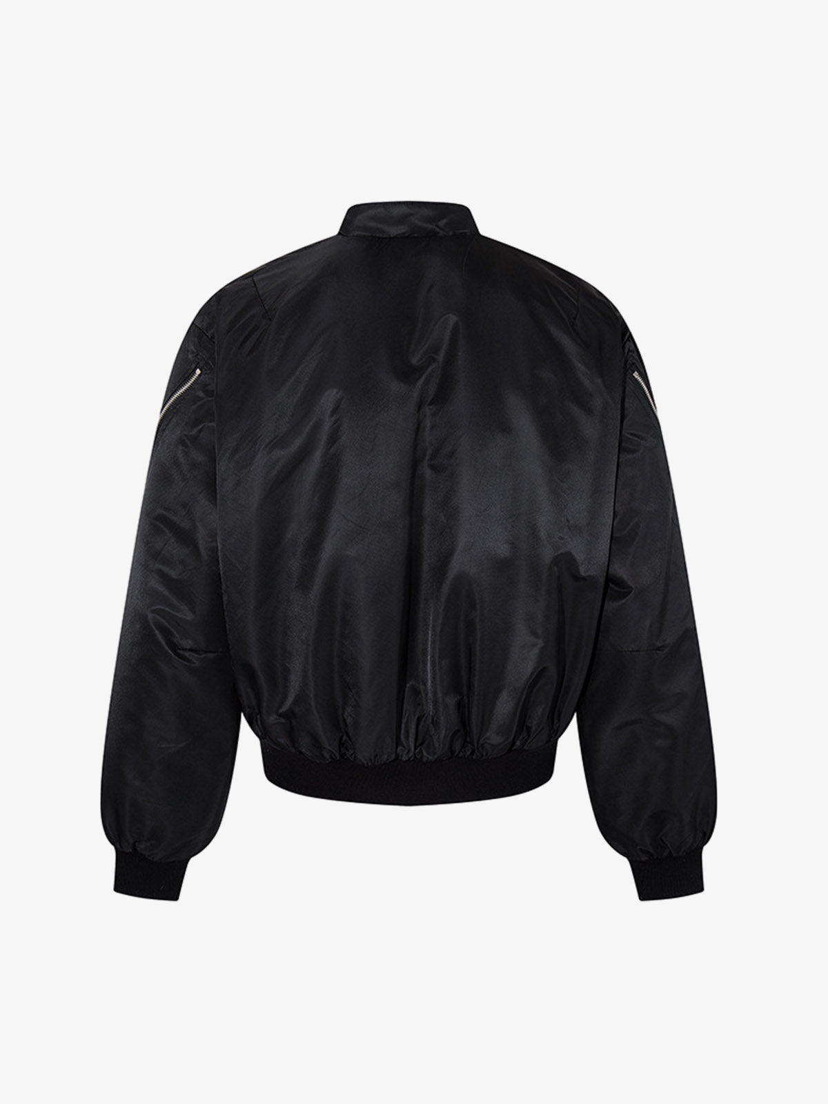 Minimalist Zip Bomber Jacket 
