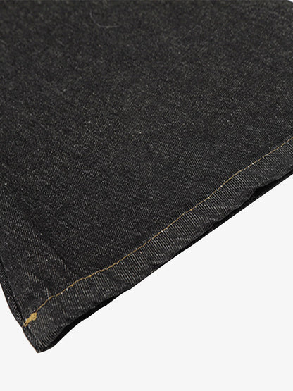 Stylish Wide-Leg Jeans with Unique Star Waistband Design for Men and Women 