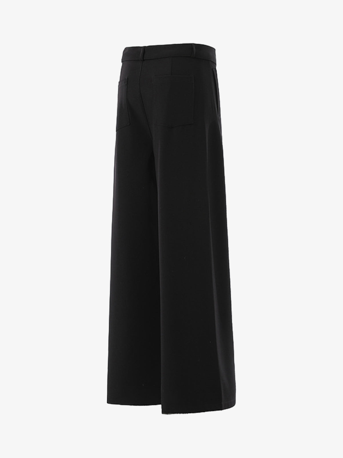 High Street Belt Pleated Flared Scimitar Pants 