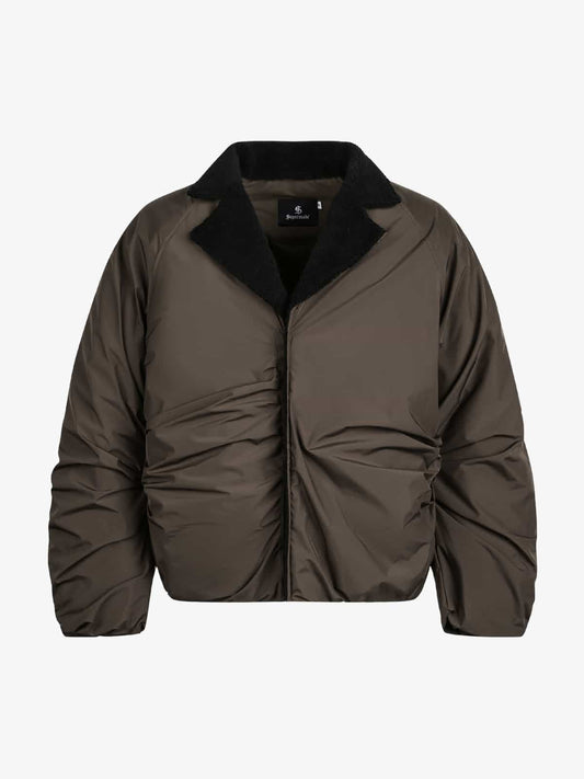 Winter Essential Bomber Jacket with Faux Fur Trimmed Hood 