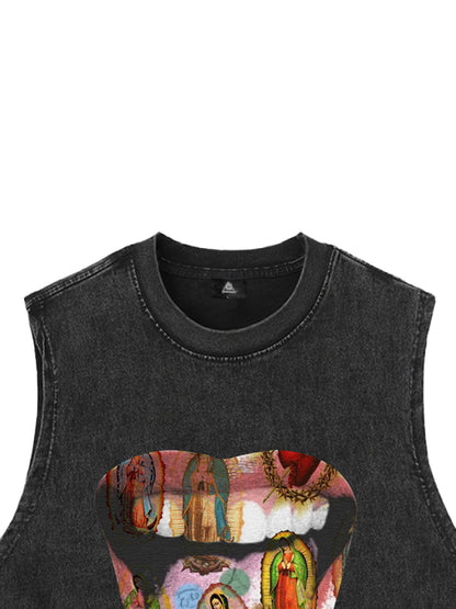 Original Saints Don' t  Beg Graphic Vest 