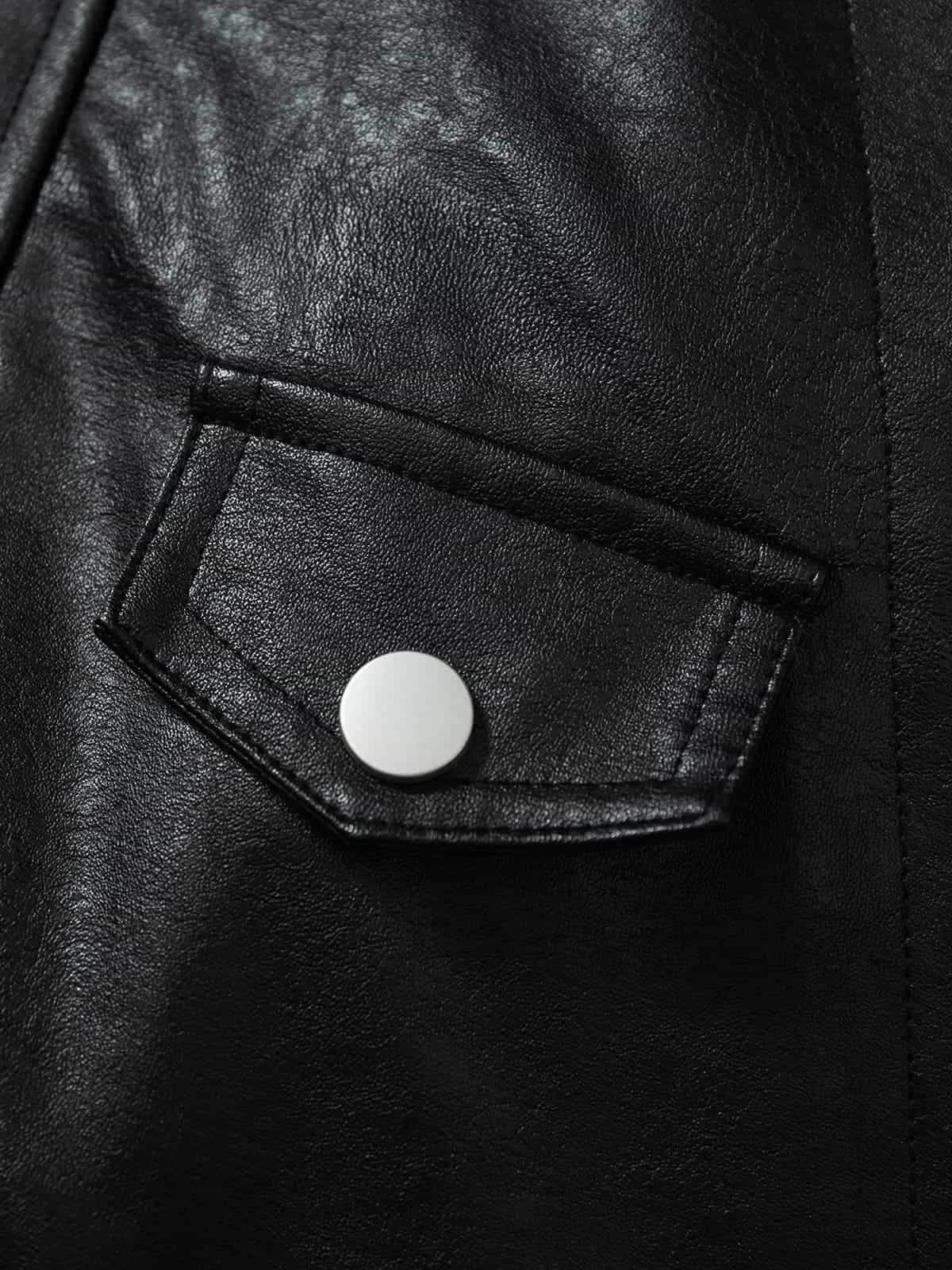 Winter-Ready Corduroy Jacket with Faux Fur Trim for Men 