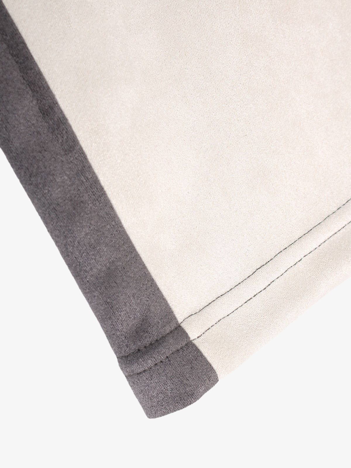 Jersey Deconstructed Contrast Color Stitching Print T-shirt - 2407 