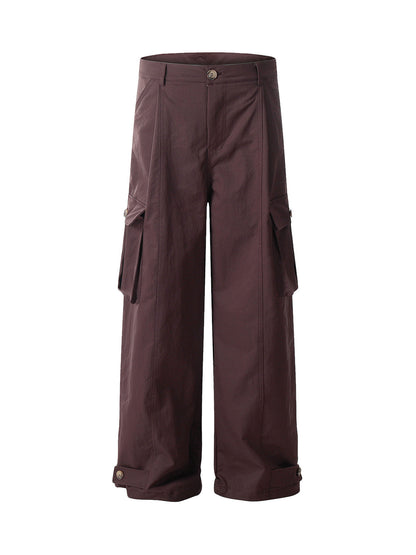 Deconstructed Multi-Pocket Cargo Pants 
