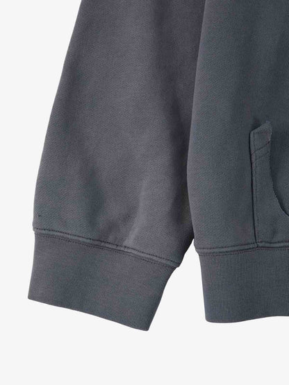 Supermade Gradient Eagle Embroidery Distressed Stand Collar Sweatshirt Jacket?