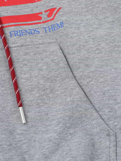 Rretro Sporty Hooded Sweatshirts