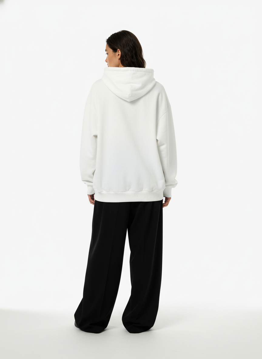 Street Graffiti Letter Print Hoodie