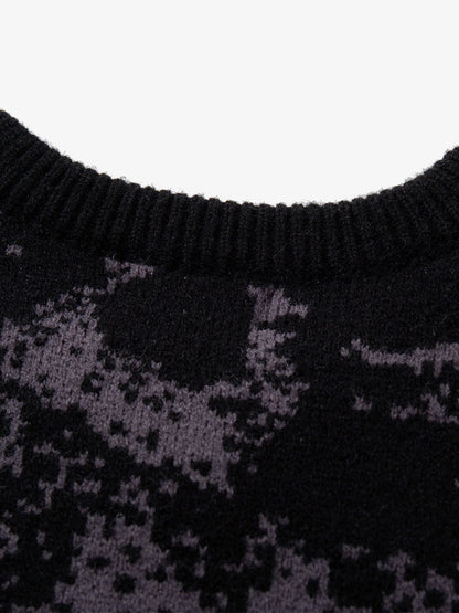 Stylish Contrast Panel Zip-Up Sweater for Casual and Sporty Looks 